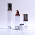 50ml-120ml garrafas plásticas Airless com tampão Alu (EF-A24)